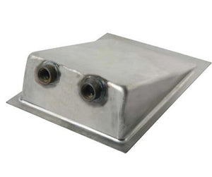 Competition Engineering MOC4040 Fuel Tank Sump 18-Gauge Steel Weld-In Two 3/8 In. Npt Outlets (each)