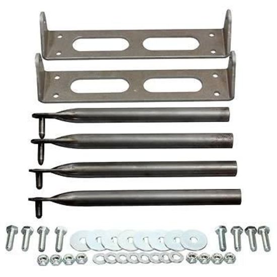Competition Engineering MOC4930 Universal Door Hinge Kit for Fibreglass Doors