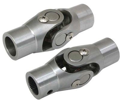 Competition Engineering MOC5070 Steering Universal Joint Standard Chromoly Natural 3/4 In. Smooth Bore 3/4 In. Smooth Bore (each)