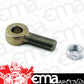 Competition Engineering MOC6151 Rod End 3/4 In.-16 Left Hand Male Thread 3/4 In. Bore Forged Steel w/ Jam Nut (each)