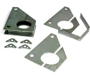 Competition Engineering MOC7210 Reinforced Axle Housing Bracket; 360 Degree; Rear; 3/16 In. Mild Steel; 8.75 In. Long; Incl. 4 Plates w/3/4 In. Holes; Gusset Material; Instructions;