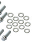 Aeroflow AF37-1200 3/8-16" Intake Bolts 1" UHL 12 Point Head Pack of  12