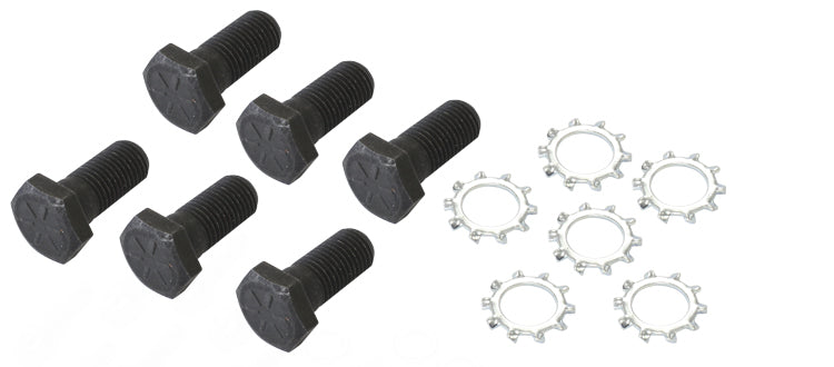 Aeroflow Performance Products AF37-1300 7/16-20" Flywheel Bolts 1" UHL Hex Head Pack of 6