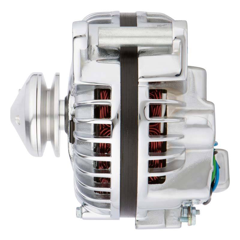 CVF MOPAR-1WIRE-100A Chrysler 1 Wire Alternator 100 Amp Chrome Plated