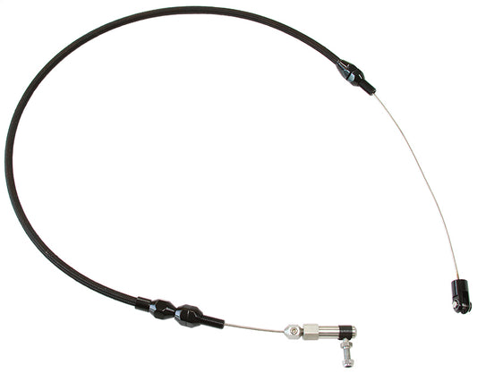 Aeroflow AF42-1101BLK Throttle Cable Stainless Steel 36" Long Black S/S AF42-1101Blk
