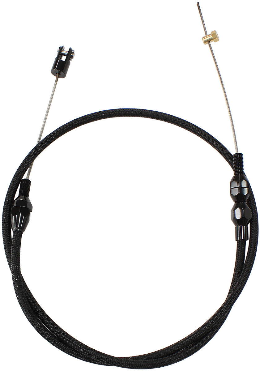 Aeroflow AF42-1101LS1BLK LS1 Throttle Cable Stainless Steel 36" Long Black AF42-1101LS1Blk