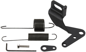 Aeroflow AF42-1104BLK Throttle Cable Bracket & Spring Black AF42-1104Blk