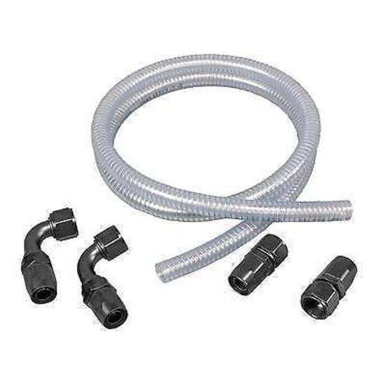 Moroso MOSBKIT 3 Vane Mechanical Billet Vacuum Pump Kit Chev Small Block