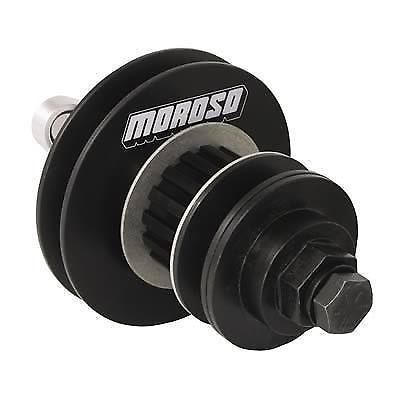 Moroso MOSBKIT 3 Vane Mechanical Billet Vacuum Pump Kit Chev Small Block