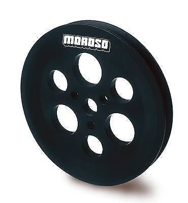 Moroso MOSBKIT 3 Vane Mechanical Billet Vacuum Pump Kit Chev Small Block
