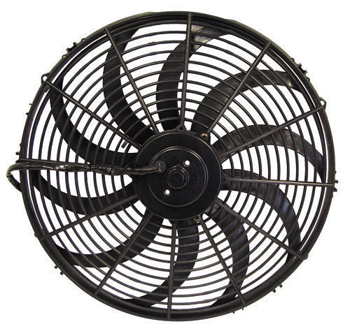 Aeroflow AF49-1001 12" Curved Blade Electric Fan Reversible 1400Cfm