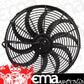 Aeroflow AF49-1001 12" Curved Blade Electric Fan Reversible 1400Cfm