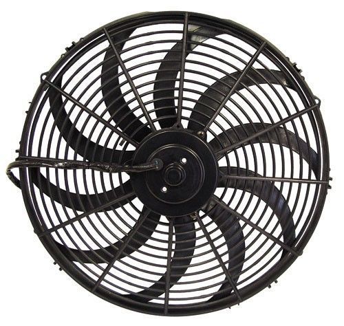 Aeroflow AF49-1002 14" Curved Blade Electric Fan Reversible 1650 Cfm