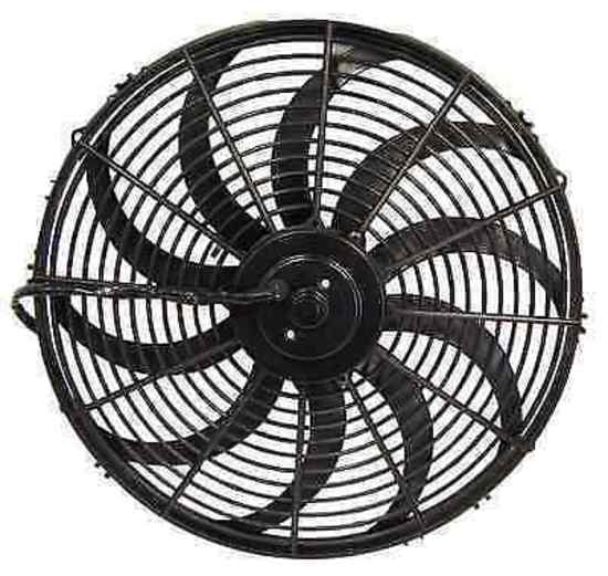 Aeroflow AF49-1003 16" Curved Blade Electric Fan Reversible 2000Cfm