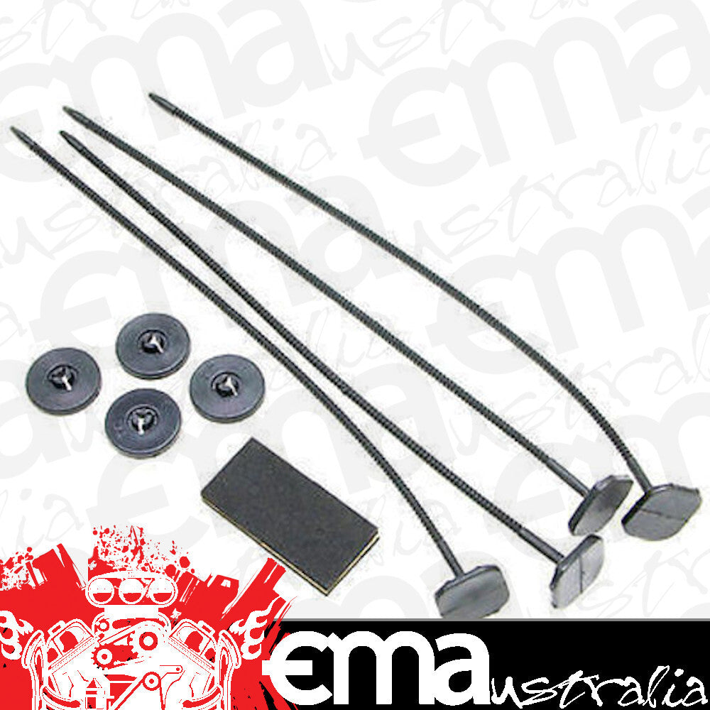 Aeroflow AF49-1007 Quick Fit Fan Mounting Kit Nylon Straps Trans Cooler Also