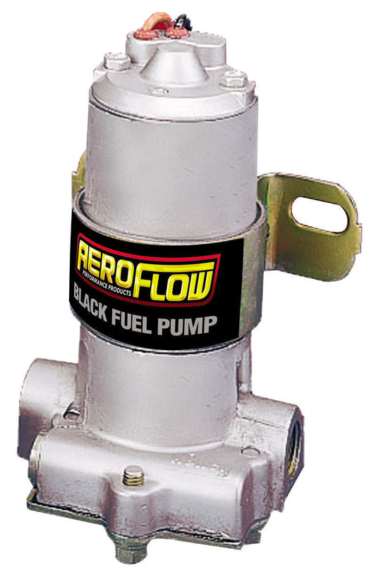 Aeroflow AF49-1010 Black Fuel Pump 140 GPH 3/8" Barb Or F/Male 3/8" NPT