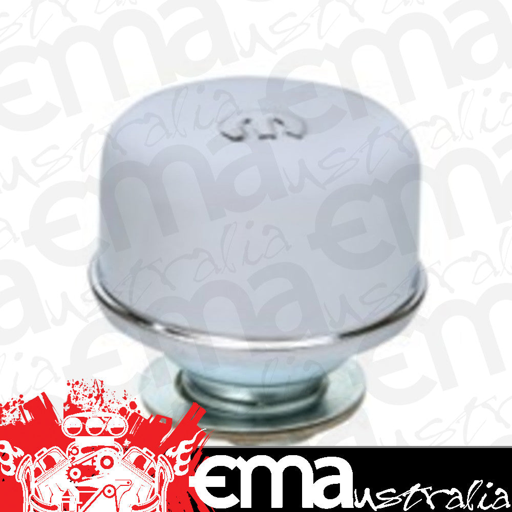 Twist-On Breather Caps Chrome Vented Style MP4529880