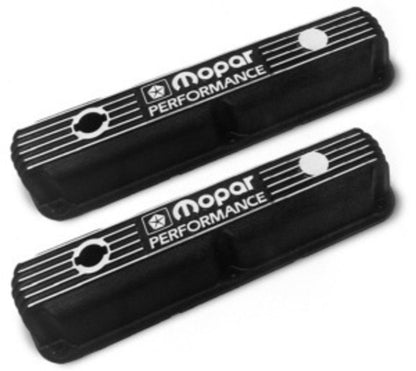 Aluminium Valve Covers Black Crinkle Finish Big Block Chrysler MP5007614