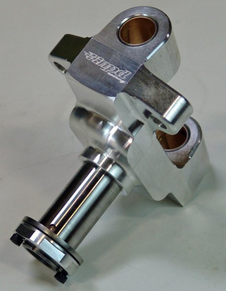 MPD MPD014000SHLT Sprint Car Spindle w/ Lock Nut Short Spud Lightweight