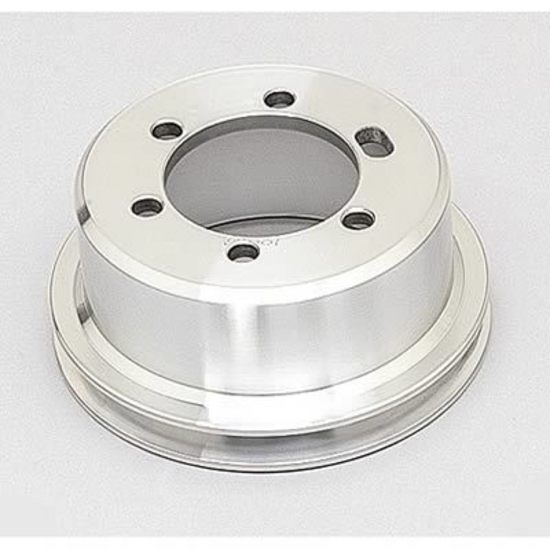 March Performance Products MPP10011 March Performance 1-Groove V-Belt Crank Pulley Only 5-1/4" Billet Aluminium suit Chrysler 383-440 & Crate Hemi