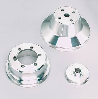 March Performance Products | MPP10210 | Performance Aluminium V-Belt Pulley Kit Chrysler 318-360