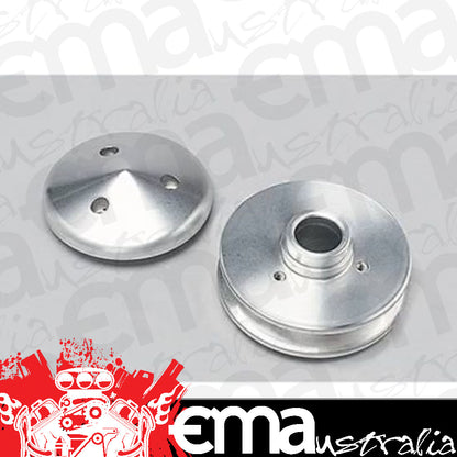 Suit GM & Ford Performance V-Belt Alternator Pulley Pulley Cover 2.687" Od March Performance Products MPP137