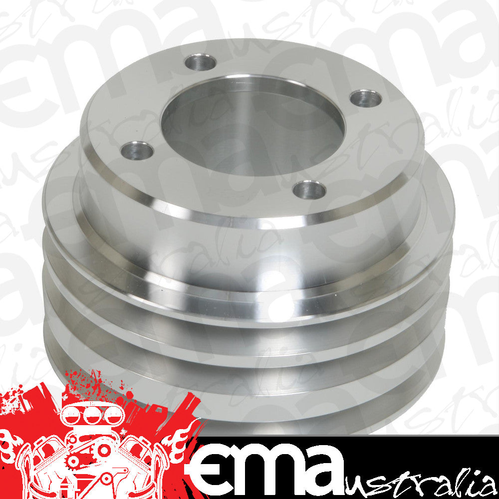 March Performance Products MPP1539 March Performance 3-Groove Crank Pulley 5.5" suit Ford 302-351W