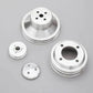 March Performance Products MPP1630 March Performance 2-Groove V-Belt Pulley Set suit Ford 302-351W 1969-On
