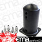 Aeroflow AF49-1016BLK Surge Tank 2.5L Anodised Black3x3/8 1x1/2 Or 3x -6AN 1x -8An