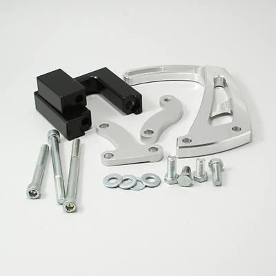 March Performance Products MPP23004 March Power Steering Bracket Kit For Electric Water Pump Chev BB V8