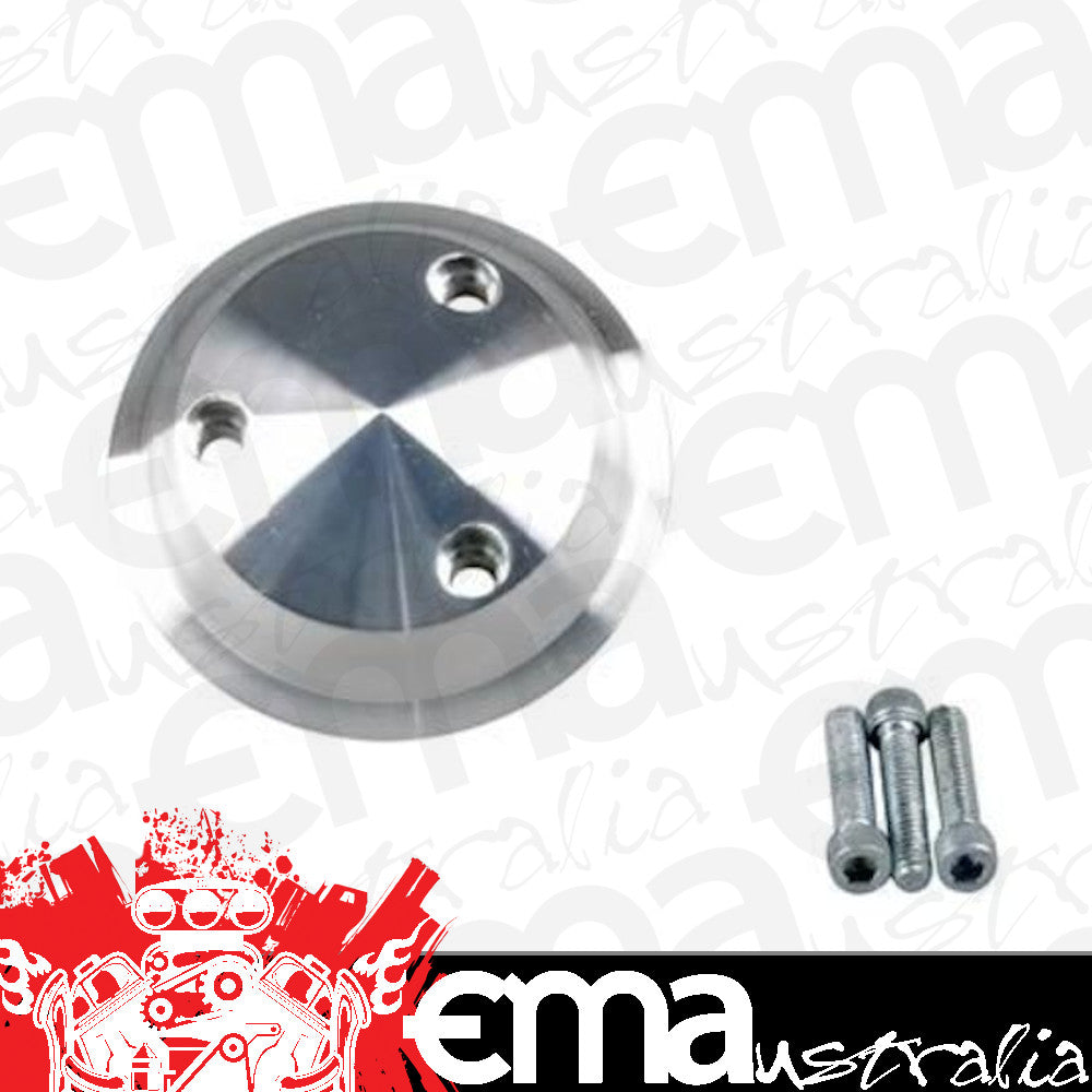 March Performance Products MPP360 March Performance Power Steering Nose Cover Billet Aluminium Fits Chevy Power Steering Pulley #616 617 623 624 & 630