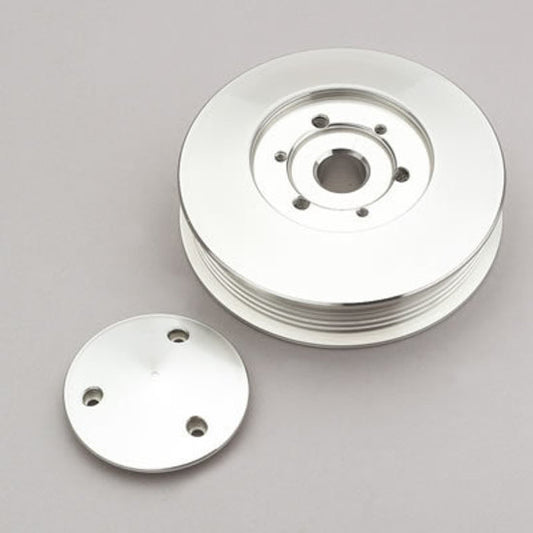 March Performance Products MPP535 Power Steering Pulley 6-Rib suit GM Keyed Saginaw Pump.625" Bore