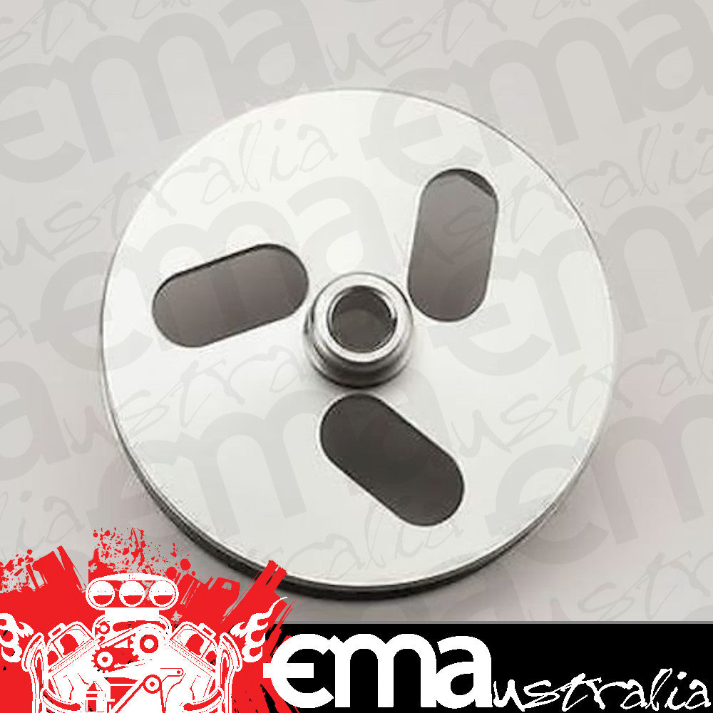 Chevy small block Gen I 305-350 C.I.D. V8 Performance Power Steering Pulley Alloy 6-Rib Chev SB March Performance Products MPP610
