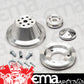 March Performance Products MPP7510 March Performance 1-Groove V-Belt Pulley Set suit Short Pump Chev BB V8