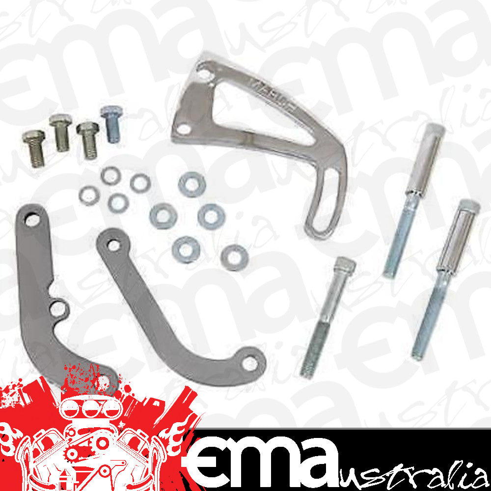March Performance Products MPP80160 March Performance Power Steering Bracket Chev SB Long Water Pump