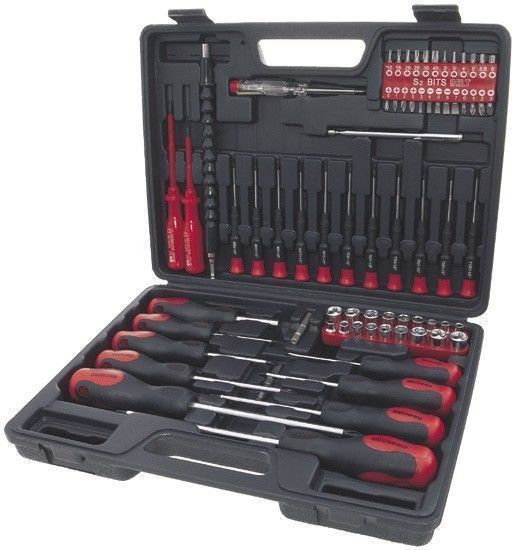 MecHPro MPS109K 70 Piece Screwdriver Set w/ Carry Case