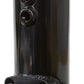 Aeroflow AF49-1024BLK Surge Tank 2.5L Spun Alloy Dual Feed Option 4 x -8ORB