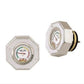 Mr Gasket MR2474S Radiator Cap/Gauge Thermocap Aluminium Silver Anodized Plain 20 Psi 30-270 Degrees F Each
