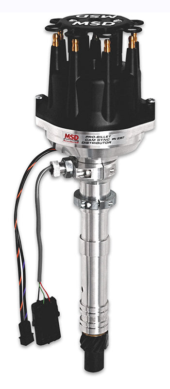 MSD Ignition MSD2357 Chev SB BB Adjustable Pick-UpPro-Billet Cam Sync Distributor