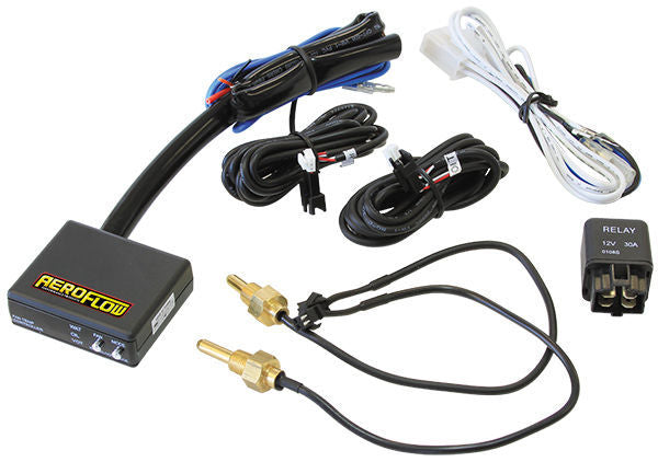 Aeroflow AF49-1029 Adjustable Fan Temp Controller 3 Mode Oil Water Temp Voltage