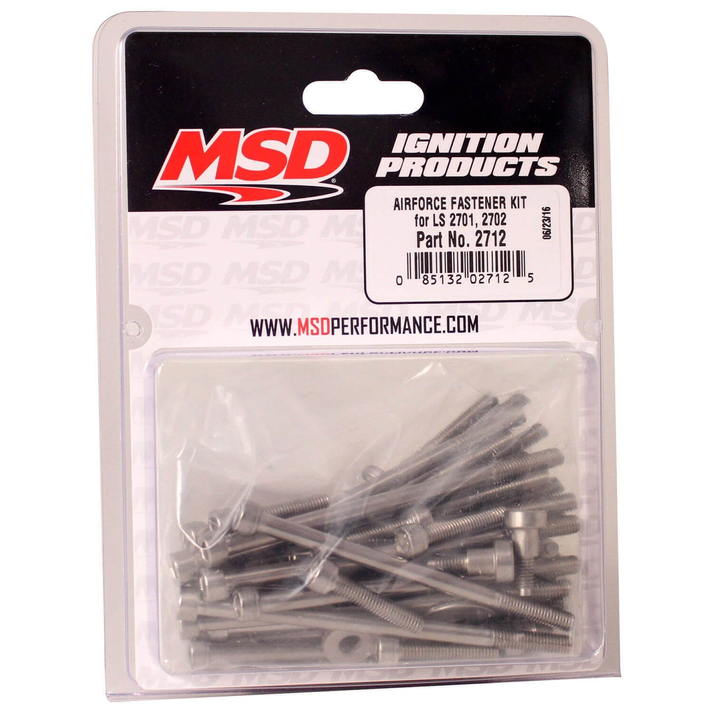 MSD Ignition MSD2712 LS Airforce Fastener Kit suits MSD2701 & MSD2702
