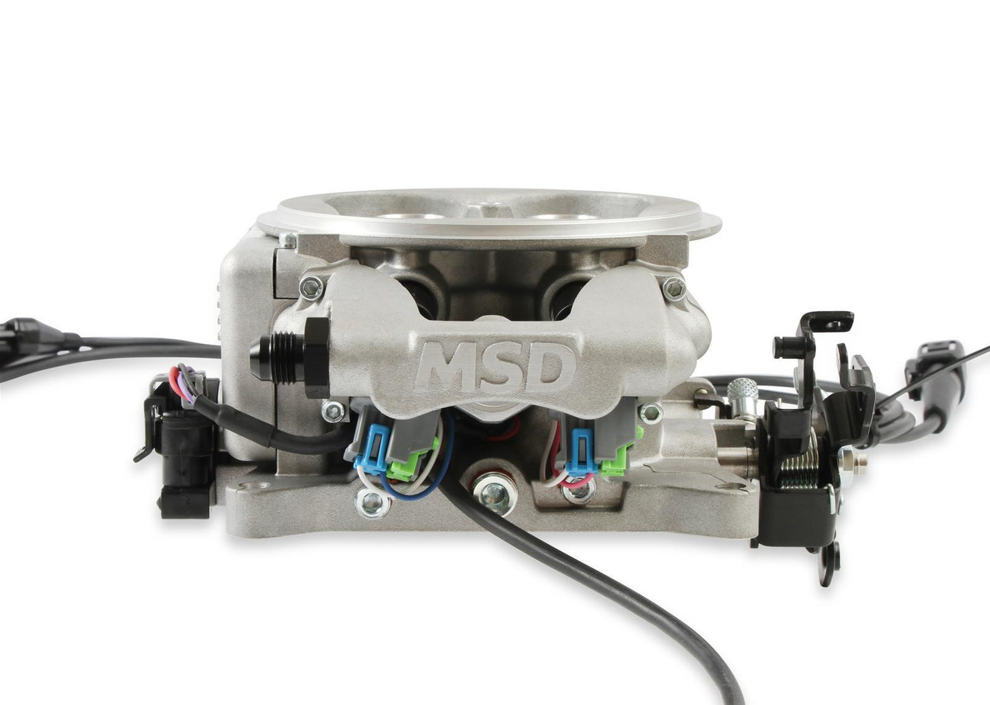 MSD Ignition MSD2900-2 Atomic 2 EFI Throttle Body Master Kit Fuel Injection System Throttle Body Natural Fuel Pump Regulator And Filter