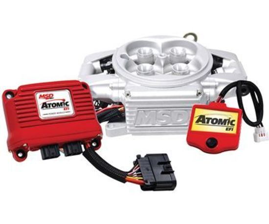 MSD Ignition MSD2910 Atomic EFI TBI Power Module Handheld & Throttle Body Kit
