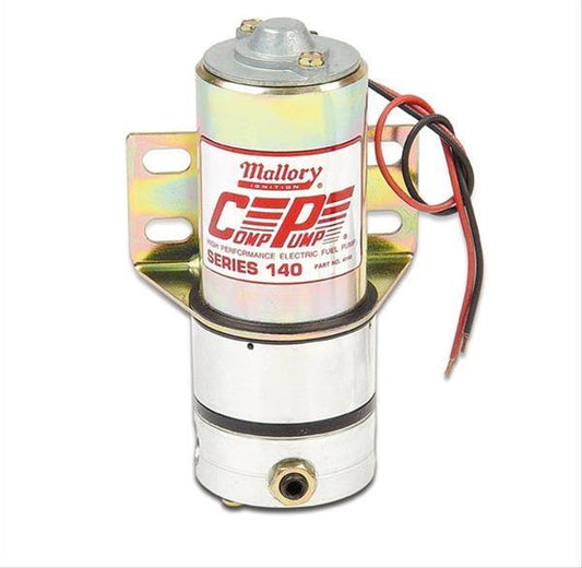 MSD Ignition MSD29259 Mallory High Performance Pro Comp 140 Series Electric Fuel Pump 140 Gph