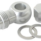 Aeroflow AF49-1035S Aeroflow / Bosch Fuel Pump Banjo Kit to -8AN Inc Washers