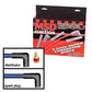 MSD Ignition MSD31629 Super Conductor Plug Lead Set 8.5mm Chrysler Sprint Car 90Ç÷ Plug 31629