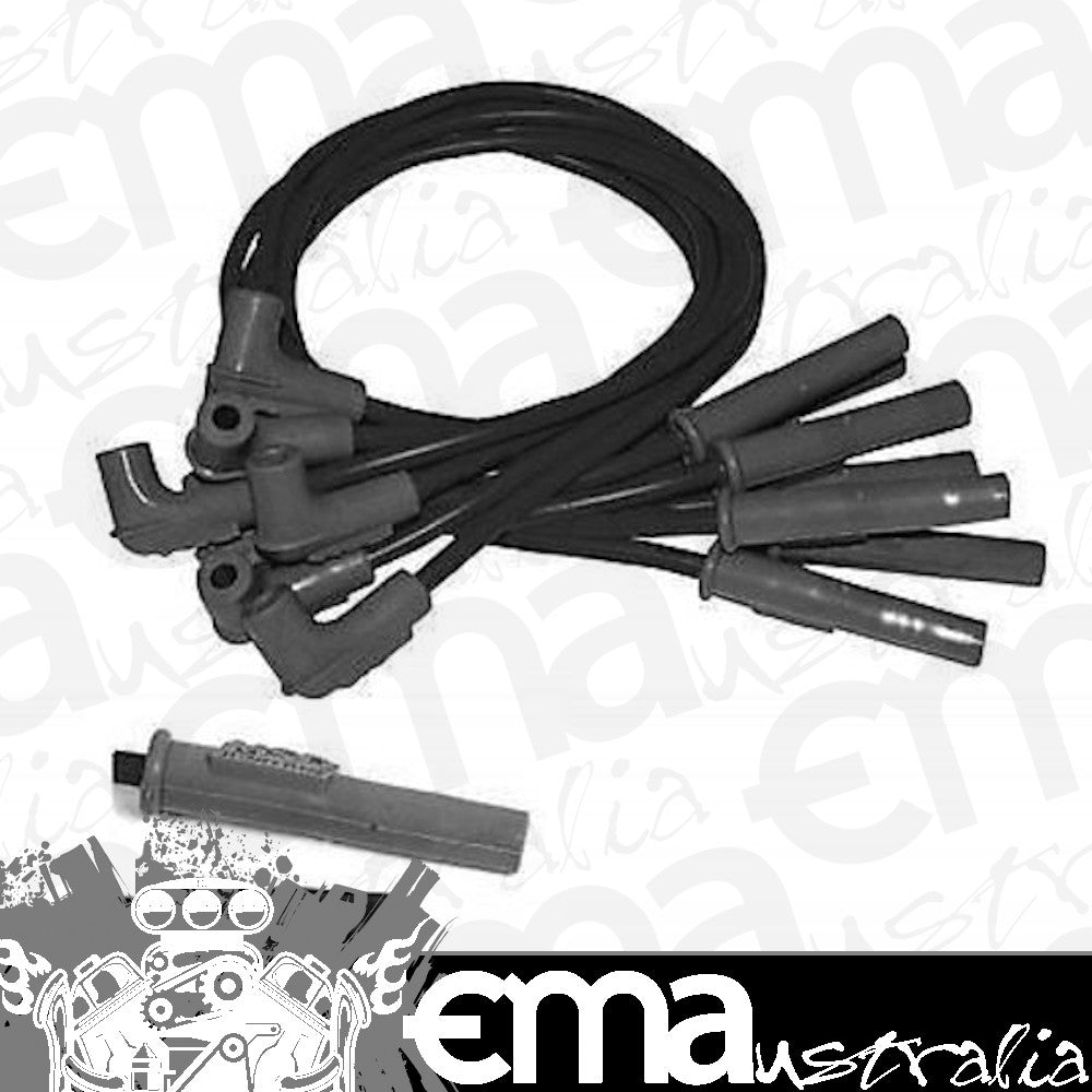 MSD Ignition MSD32073 Universal Gen I11 LS 8.5mm Super Conductor Ignition Lead Set Black