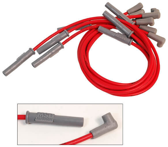 MSD Ignition MSD32119 8.5mm Spark Plug Lead Set Chev 1990-92 C1500 V8 7.4 1