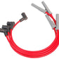 MSD Ignition MSD32599 Super Conductor Plug Lead Set 8.5mm for Mazda Mx-5 1.6/1.8L 4 Cyl Red 32599