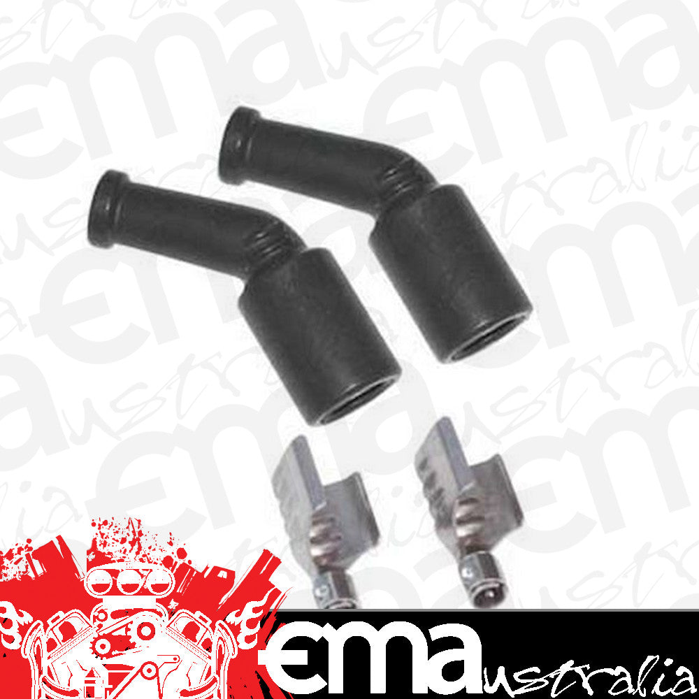 MSD Ignition MSD3304 Replacement LS1 45Ç÷ Spark Plug Boots 8.5mm Silicone (pair)